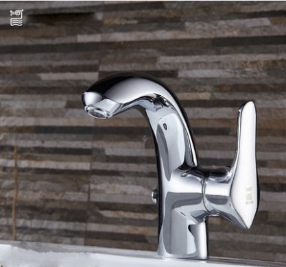 GuoJiangLong L030-2 Modern Bathroom Faucets Polished Chrome Bathroom Faucets Without Pb Lifetime Warranty