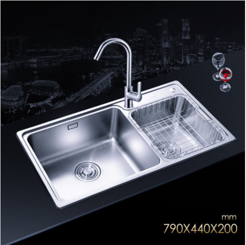 Jomoo 02115-00-Z  Double Bowl Kitchen Sink Undermount With Kitchen Faucets Life Time Warranty