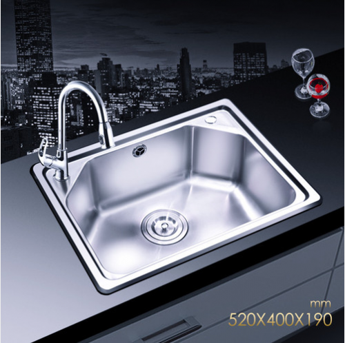 Jomoo SCZH06059D Single Basin Kitchen Sink White Kitchen Sinks With Pull Down Kitchen Faucet Lifetime Warranty