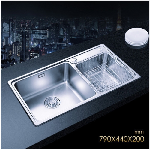 Jomoo 06122 Big Double Basin Undermount Kitchen Sink Stainless Steel Kitchen Sinks Without Kitchen Faucets