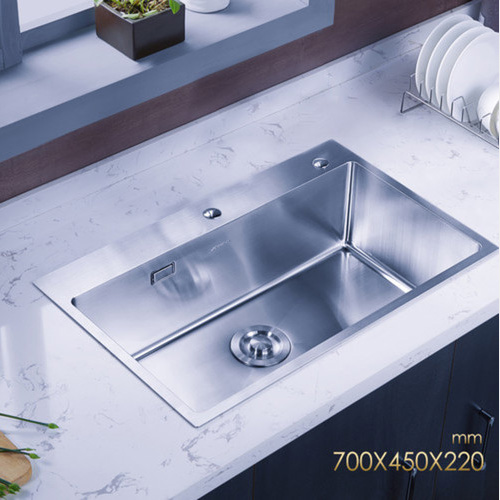 Jomoo 06158 Big Single Basin Kitchen Sink Stainless Steel Kitchen Sinks Without Kitchen Faucet