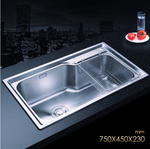 Jomoo 06124 Big Single Bowl Kitchen Sink White Undermount Kitchen Sink Without Kitchen Faucets