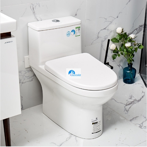 Jomoo Toilet 11250 White Ceramic Dual Flush Cheap Toilets Floor Mounted Siphon Jet One Piece