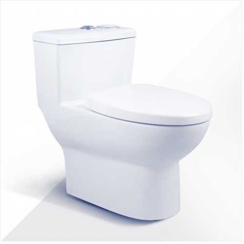 Jomoo Toilet 11185 Dual Flush Elongated Toilet Seats Siphon Jet One Piece Toilet With Toilet Seat Covers