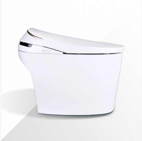 Jomoo Toilet Z1D7610S White Ceramic Elongated Toilet Seats Soft Close Siphon Jet Intelligent Bidet Toilet One Piece Toilet With Toilet Seat Warmer