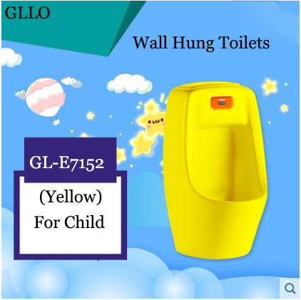 GLLO Toilet GL-E7152 Wall Mounted Toilet Top Quality For Child Sensor Cheap Toilets