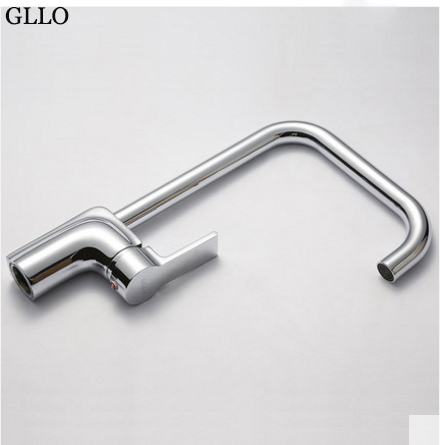GLLO Kitchen Faucets GL-T37AC Polished Chrome Best Kitchen Faucets Single Hand Kitchen Faucet Without Pb