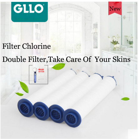 GLLO Shower Faucet GL-A109-2 Hand Held Shower Heads Accessory With Function Of Cleaning Chlorine Out Nanometre Water Purifying Stick