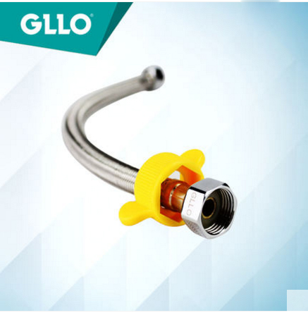 GLLO Toilet Accessories GL-G5J Anti-Explosion Stainless Steel Hose For Modern Toilets With Spanner