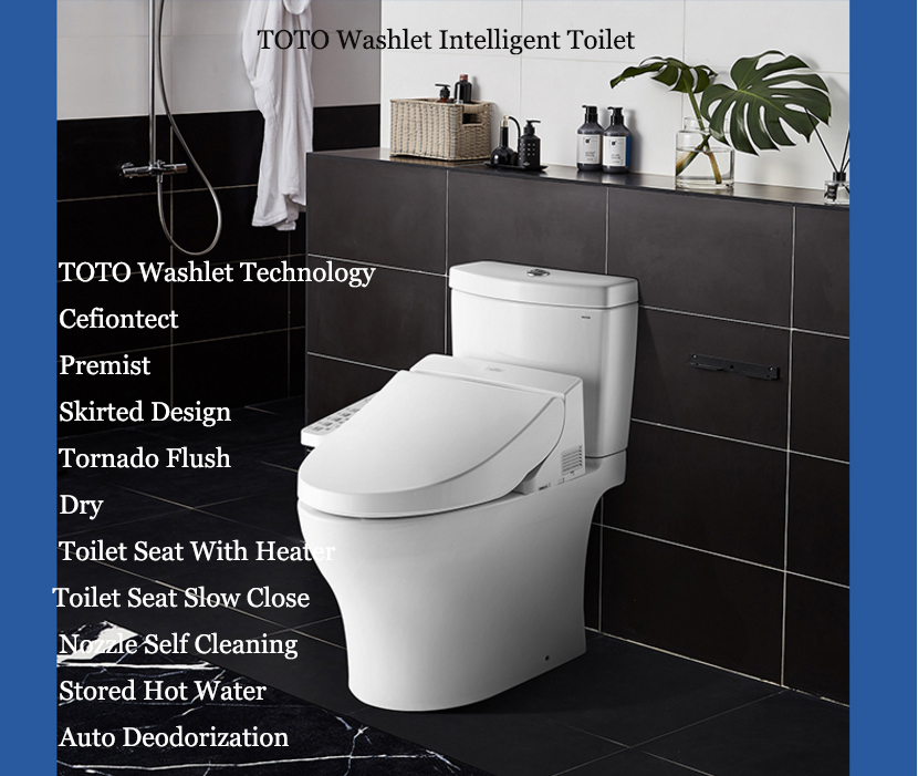 TOTO Toilets CES982CB983 TOTO Washlet Dual Tornado Flush Stored Hot