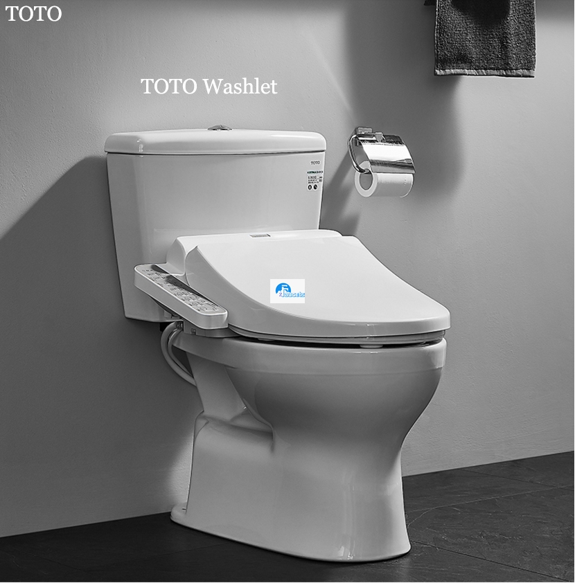 TOTO Toilets C300E1B TOTO Washlet Dual Tornado Flush Stored Hot Water