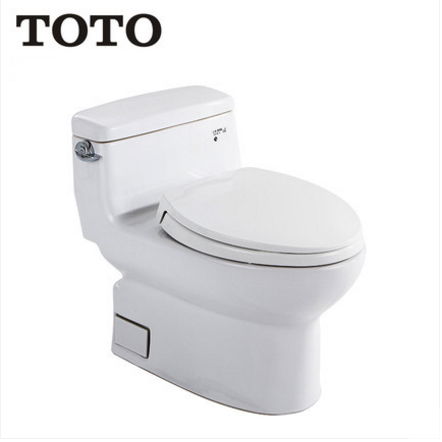 TOTO Toilets CW886B Cefiontect Side Siphon Jet Flush TOTO Toilets With Elongated Toilet Seats 1.58 GPF