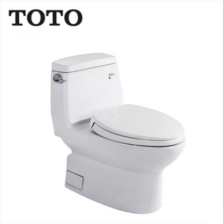 TOTO Toilets CW874B TOTO Toilets Seats Soft Close Cefiontect Side Siphon Jet Flush With Elongated Toilet Seats 1.58 GPF