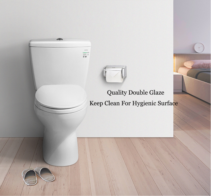 TOTO Toilets C300E1B TOTO Top Dual Flush Cefiontect Skirted Design Deodorization With Toilet