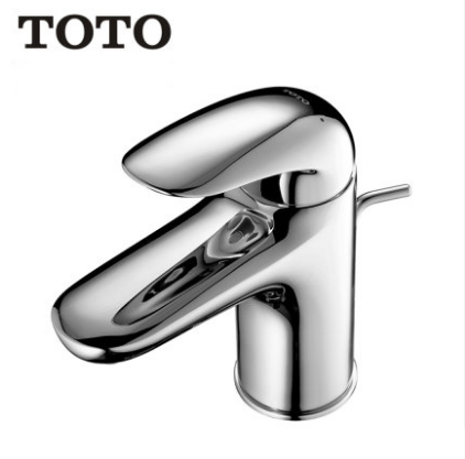 TOTO Bathroom Faucet TLS03301B TOTO Polished Chrome Brass Bathroom Faucets Single Hole Bathroom Faucet With Drainer