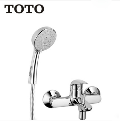 TOTO Shower Faucet TBS03302B TOTO Shower Head With Hose 1/2" Pressure Balancing Valve Trim Tub Spout With Shower Head Holder 5 Spray Modes