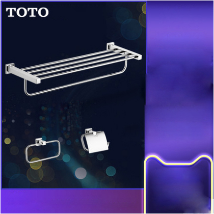 TOTO Bathroom Accessories YS408N3C Wall Mount Stainless Steel Bath Tower Holder Toilet Paper Holder 3 Sets