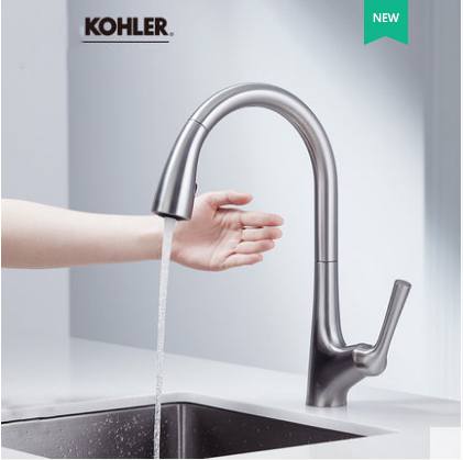 Kohler 77748T Malleco Touchless Kitchen Faucet With Pull Down Sprayer