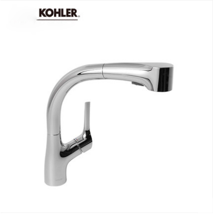 Kohler Kitchen Faucets 13963T Kohler ECP Kitchen Sink Faucet 2 Spray Kitchen Faucet With Pull Down Sprayer