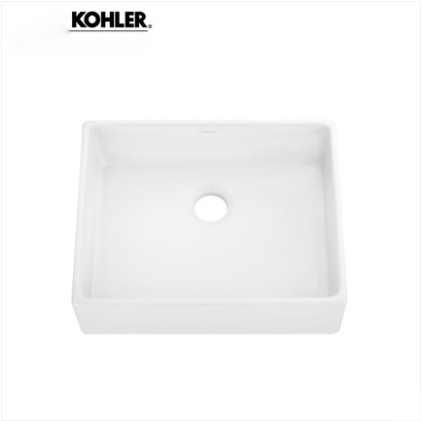 Kohler Bathroom Sinks 19897T Kohler Delta Single Sink Vanity Ceramic Rectangular Top Mount Bathroom Sinks