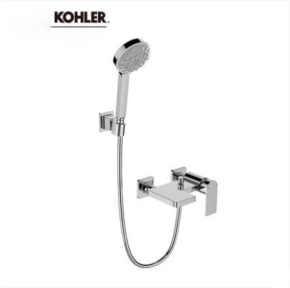 Kohler Shower Faucets 23493T Kohler Shower Head Parallel 1/2" Thermostatic Mixing Valve Tub Spout High Pressure Shower Heads 3 Spray Modes
