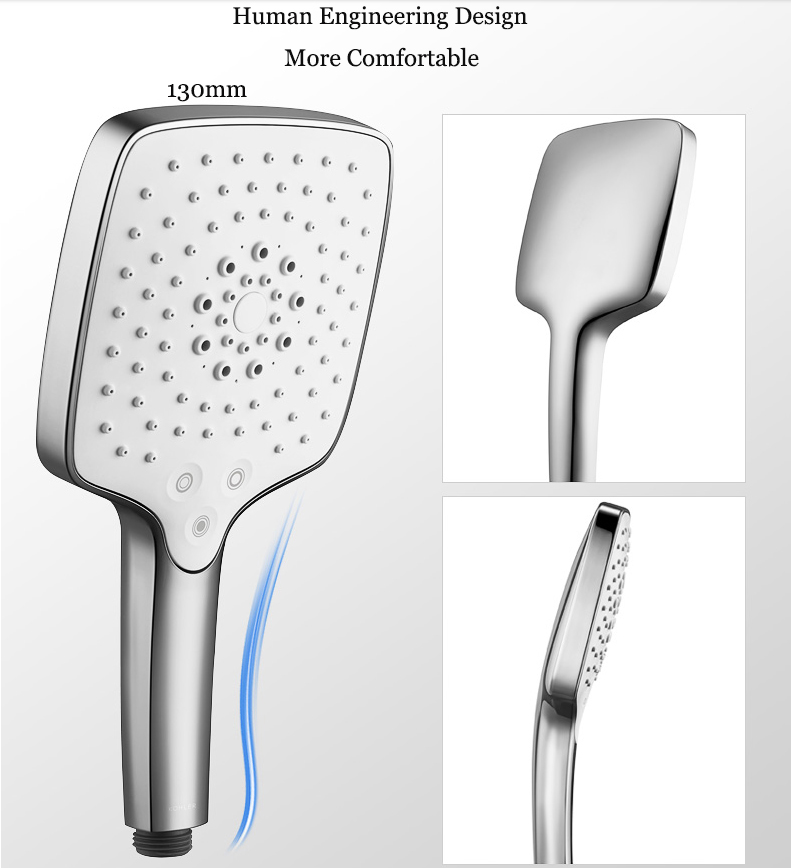 Kohler Shower Head R97009T 1/2" Kohler Rain Shower Heads With 3 Spray