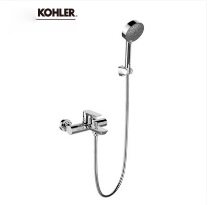 Kohler Shower Faucets 25107T Kohler Shower Head Aleo 1/2" Pressure Balanced Shower System Tub Spout And Hand Held Shower Heads 3 Spray Modes