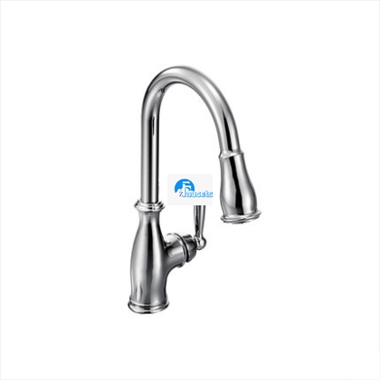 Moen Kitchen Faucets GNMCL7185 Moen Antique Brass Kitchen ...