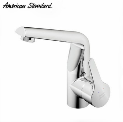 American Standard Bathroom Faucets FFAS0501 Polished Chrome Single Handle Bathroom Faucet With Drainer
