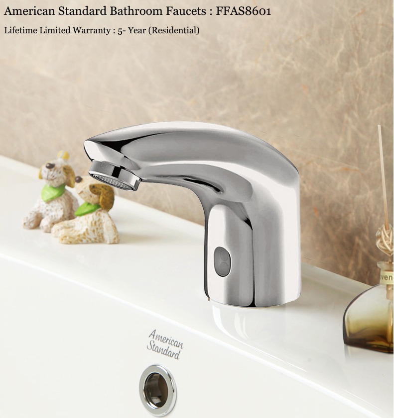American Standard Bathroom Faucets FFAS8601 SenseFlow Sensor Technology Touchless Bathroom