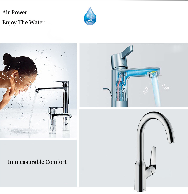 Hansgrohe Kitchen Faucets 71802007 Polished Chrome Single Handle