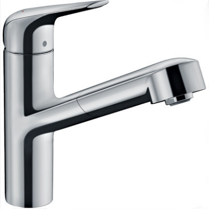 Hansgrohe Kitchen Faucet 71814 Pull Down Kitchen Faucet Polished Chrome Made In Germany