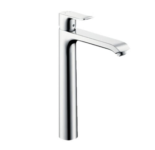 Hansgrohe Bathroom Faucets 31082 Tall Metris Polished Chrome Bathroom Sink Faucets