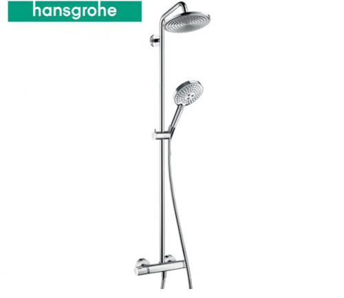 Hansgrohe Shower Faucet 27115 Thermostatic Rain Dance Water Saving Shower Head Rainfinity Shower Head With Hose 3 Spray