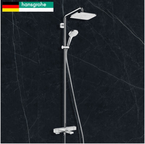 Hansgrohe Shower Faucet 27630 Thermostatic Rainfall Shower Head 280 mm Tub Spout Handheld Shower Head 3 Spray