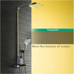 Hansgrohe Shower Faucet 27286 Thermostatic Dual Shower Head Rain Dance 360 mm High Pressure Shower Heads 3 Spray
