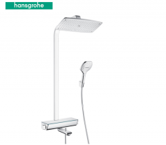 Hansgrohe Shower Faucet 27113 Thermostatic Dual Shower Head Rain Dance 360 mm Tub Spout High Pressure Shower Heads 3 Spray