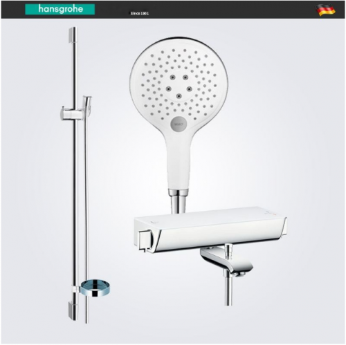 Hansgrohe Shower Heads 131414 & 285884 Rain Dance Thermostatic Shelf Tub Spout 150 mm Handheld Shower Head 3 Spray